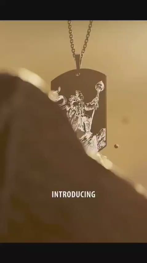 Protector Hanuman Godform Pendant with Chain